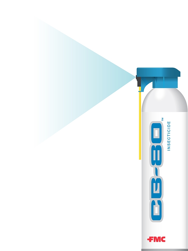CB-80 Dual Spray Action Aerosol
